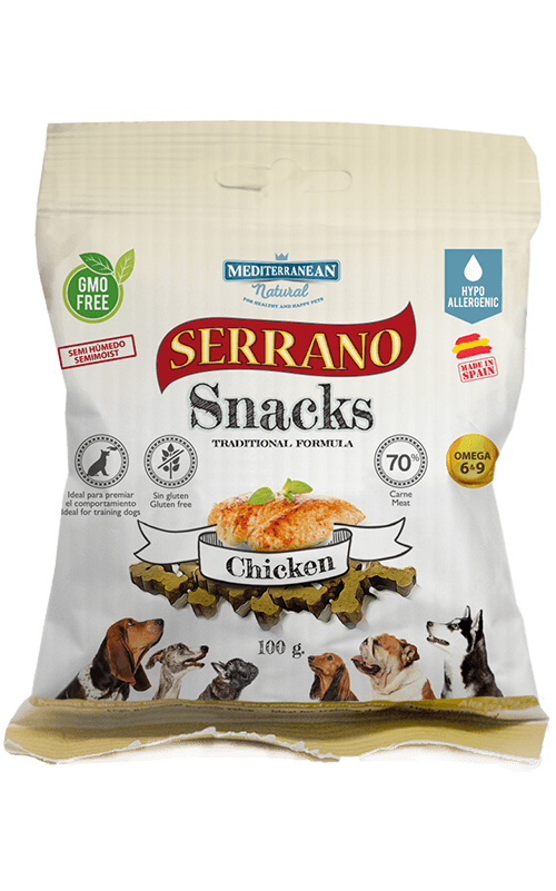MEDITERRANEAN Snack para Perros  de Pollo 85g